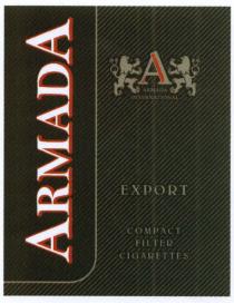 ARMADA INTERNATIONAL EXPORT COMPACT FILTER CIGARETTES ARMADA