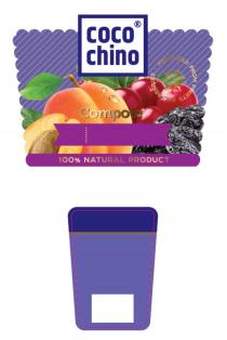 COCO CHINO COMPOTE 100% NATURAL PRODUCT PRODUCED FROM FRUITS AND BERRIES COCOCHINO CHINO COCOCHINO