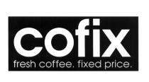 COFIX FRESH COFFEE FIXED PRICE COFIX