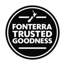 FONTERRA TRUSTED GOODNESS FONTERRA