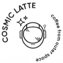 COSMIC LATTE COFFEE FROM OUTER SPACESPACE