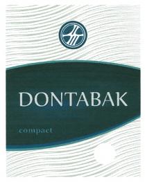 DONTABAK COMPACT SINCE 1857 DONTABAK DONDON