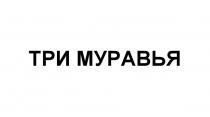 ТРИ МУРАВЬЯ МУРАВЕЙМУРАВЕЙ