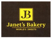 JB JANETS BAKERY WORLDS SWEETS JANETS JANET JANETS JANET WORLDS WORLDJANET'S WORLD'S WORLD