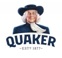 QUAKER EST D 1877 QUAKER