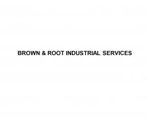 BROWN & ROOT INDUSTRIAL SERVICESSERVICES