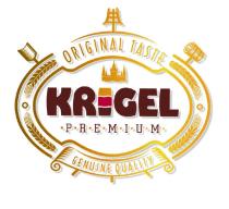 KRIGEL PREMIUM ORIGINAL TASTE GENUINE QUALITYQUALITY