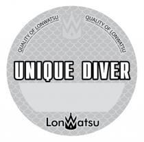 UNIQUE DIVER LONWATSU QUALITY OF LONWATSU LONWATSU ORIGINALORIGINAL