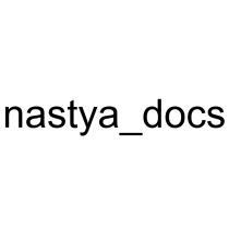 NASTYA DOCSDOCS