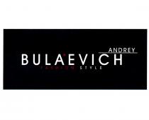 ANDREY BULAEVICH FASHION STYLESTYLE