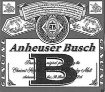 ANHEUSER BUSCH A B GENUINE