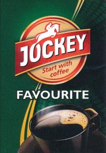 JOCKEY START WITH COFFEE FAVOURITEFAVOURITE