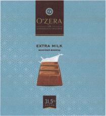 OZ OZERA THE CHOCOLATE FACTORY EXTRA MILK МОЛОЧНЫЙ ШОКОЛАДO'Z O'ZERA ШОКОЛАД