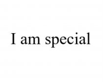 I AM SPECIALSPECIAL