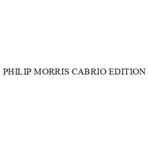 PHILIP MORRIS CABRIO EDITIONEDITION