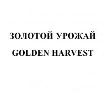 ЗОЛОТОЙ УРОЖАЙ GOLDEN HARVESTHARVEST