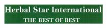 HERBAL STAR INTERNATIONAL THE BEST OF BEST