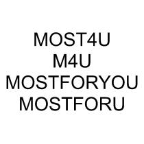 MOST4U M4U MOSTFORYOU MOSTFORUMOSTFORU