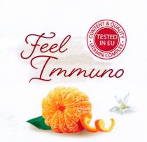 FEEL IMMUNO TESTED IN EU VITAMIN COMPLEX CONTENT & QUALITYQUALITY