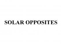 SOLAR OPPOSITESOPPOSITES