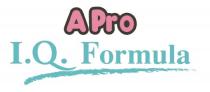 APRO I.Q. FORMULAFORMULA