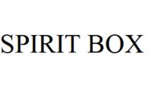 SPIRIT BOXBOX