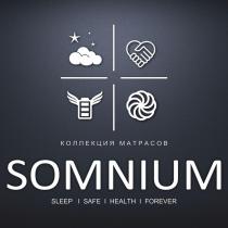 SOMNIUM SLEEP SAFE HEALTH FOREVER КОЛЛЕКЦИЯ МАТРАСОВМАТРАСОВ