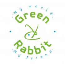 MY WORLD GREEN RABBIT MY FRIENDFRIEND