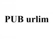 PUB URLIMURLIM