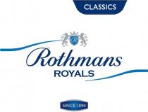 ROTHMANS ROYALS CLASSICS SINCE 18901890