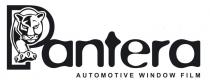 PANTERA AUTOMOTIVE WINDOW FILMFILM