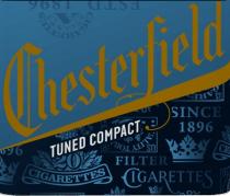 CHESTERFIELD TUNED COMPACT ESTD 1896 CIGARETTES SINCE 1896 FILTER QUALITY TOBACCO U.S. I.R. CLASS A 2020