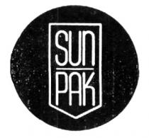 SUNPAK SUN PAK РАК