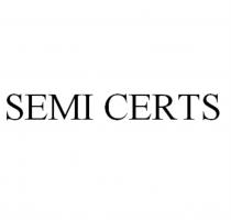 SEMI CERTSCERTS