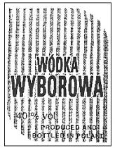 WODKA WYBOROWA