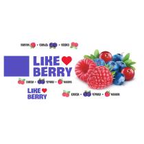 LIKE BERRY КЛЮКВА + ЧЕРНИКА + МАЛИНА