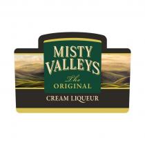 MISTY VALLEYS THE ORIGINAL CREAM LIQUEURLIQUEUR