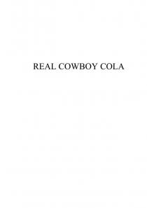 REAL COWBOY COLACOLA