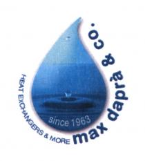 MAX DAPRA & CO. HEAT EXCHANGERS & MORE SINCE 19631963