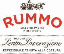 RUMMO MAESTRI PASTAI IN BENEVENTO METODO LENTA LAVORAZIONE ECCEZIONALE TENUTA ALLA COTTURACOTTURA