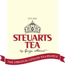 STEUARTS TEA BY GEORGE STEUART ESTD 1835 THE ORIGINAL CEYLON TEA PEOPLEPEOPLE