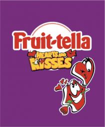 FRUIT-TELLA HEARTS AND KISSESKISSES