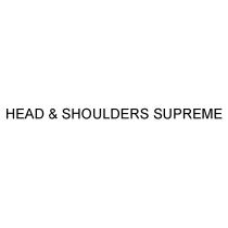 HEAD & SHOULDERS SUPREMESUPREME