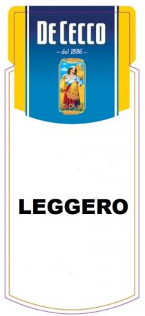 LEGGERO DE CECCO - DAL 18861886