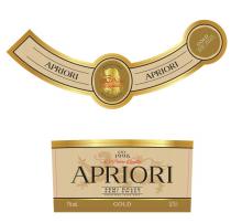 APRIORI GOLD IMPORTARE ORIGINALE DI PRIMA QUALITA SEMI DOLCE SEMI SWEET EST. 19951995