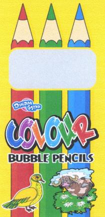 ДЖАМБУРА COLOUR BUBBLE PENCILSPENCILS