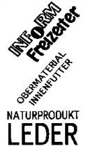 INFORM FREIZEITER NATURPRODUKT LEDER OBERMATERIAL INNENFUTTER