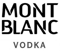 MONT BLANC VODKAVODKA