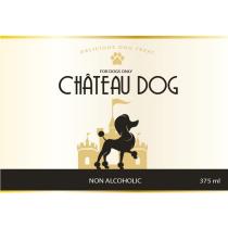 CHATEAU DOG FOR DOGS ONLY DELICIOUS DOG TREAT NON ALCOHOLICALCOHOLIC