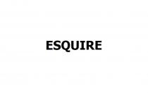 ESQUIREESQUIRE